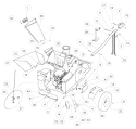 Hitch,áWheel,áAndáFenderáAssy.á(Euro) Diagram and Parts List for SC5670B 75524 Bear Cat Chipper Shredder